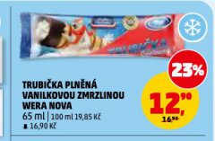 TRUBIČKA PLNĚNÁ VANILKOVOU ZMRZLINOU WERA NOVA