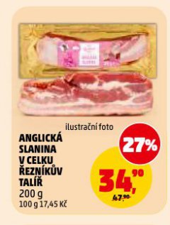 ANGLICK� SLANINA V CELKU