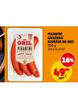 PIKANTNÍ GRILOVACÍ KLOBÁSA NA GRIL