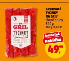 GRILOVACÍ TYČINKY NA GRIL