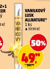 VANILKOV� LUSK ALLNATURE