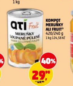 KOMPOT MERUŇKY ALI FRUIT