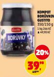 KOMPOT BORŮVKOVÝ GUSTITO