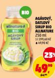 DATLOV� SIRUP BIO ALLNATURE