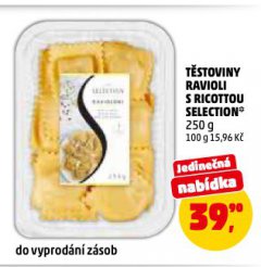 T�STOVINY RAVIOLI S RICOTTOU SELECTION