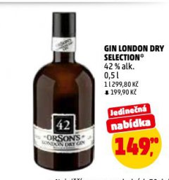 GIN LONDON DRY SELECTION
