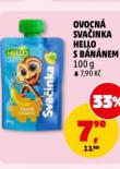 OVOCNÁ SVAČINKA HELLO S BÁNÁNEM