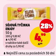 SÓJOVÁ TYČINKA ENJOY