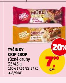 TYČINKY CRIP CROP