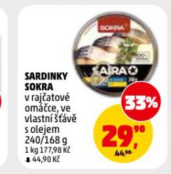 SARDINKY SOKRA