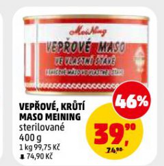 VEPŘOVÉ MASO MEINING