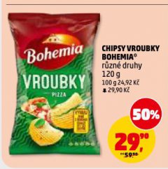 CHIPSY VROUBKY BOHEMIA