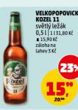 PIVO VELKOPOPOVICK� KOZEL