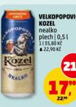 PIVO VELKOPOPOVICK� KOZEL NEALKO