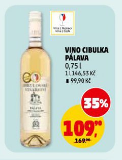 VINO CIBULKA PÁLAVA