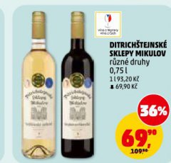 DITRICHŠTEJNSKÉ SKLEPY MIKULOV