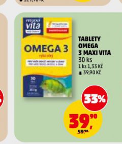 TABLETY OMEGA 3 MAXI VITA