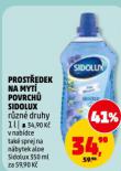 SIDOLUX PROSTŘEDEK NA MYTÍ POVRCHŮ
