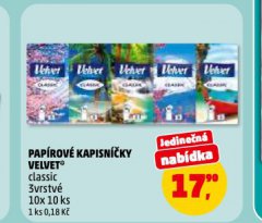 VELVET PAP�ROV� KAPESN�KY