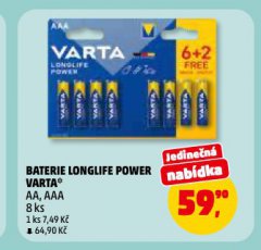 BATERIE VARTA LONGLIFE