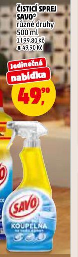 �ISTIC� SPREJ SAVO