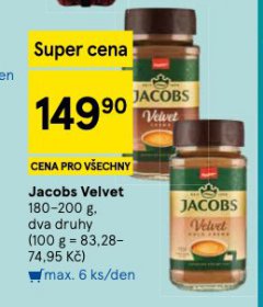 JACOBS VELVET
