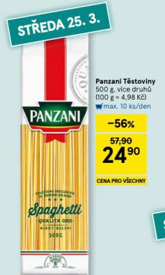 PANZANI T�STOVINY