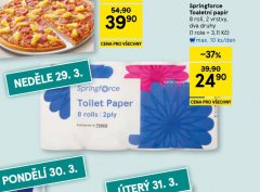 SPRINGFORCE TOALETN� PAP�R