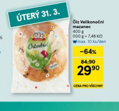 �LZ VELIKONO�N� MAZANEC