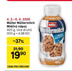 MÜLLERMÜLLERMILCH MLÉČNÝ NÁPOJ