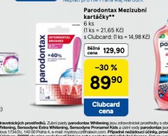 PARODONTAX MEZIZUBNÍ KARTÁČKY