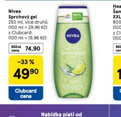 NIVEA SPRCHOV� GEL