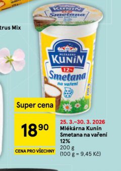KUN�N SMETANA NA VA�EN�