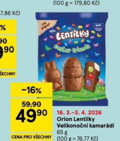ORION LENTILKY VELIKONO�N� KAMAR�DI