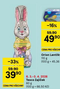 TESCO ZAJÍČEK
