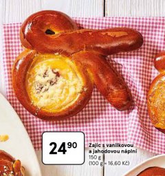 ZAJ�C S VANILKOVOU A JAHODOVOU N�PLN�