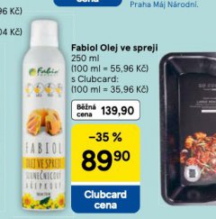 FABIO OLEJ VE SPREJI