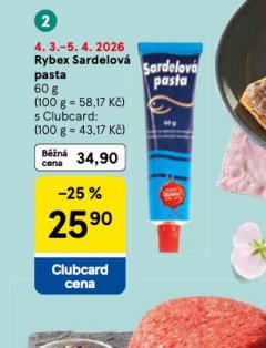 RYBEX SARDELOV� PASTA