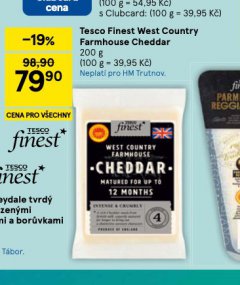 TESCO FINEST WEST COUNTRY FARMHOUSE CHEDDAR