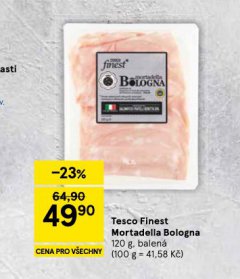 TESCO FINEST MORTADELLA BOLOGNA
