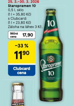 PIVO STAROPRAMEN 10