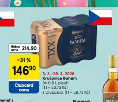 PIVO KRU�OVICE BOH�M