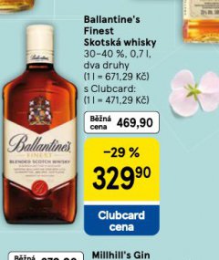 BALLANTINE�S FINEST SKOTSK� WHISKY