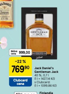 JACK DANIEL�S GENTLEMAN JACK