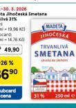 MADETA JIHO�ESK� SMETANA TRVANLIV� 31%