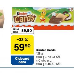 KINDER CARDS