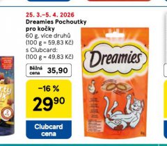 DREAMIES POCHOUTKY PRO KO�KY