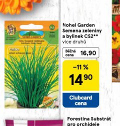 NOHEL GARDEN SEMENA ZELENINY A BYLINEK CS2