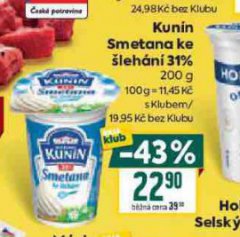 KUN�N SMETANA KE �LEH�N� 31%