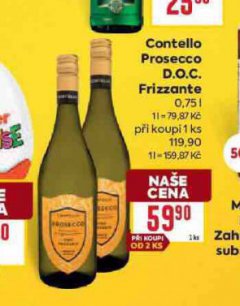 CONTELLO PROSECCO D.O.C. FRIZZANTE